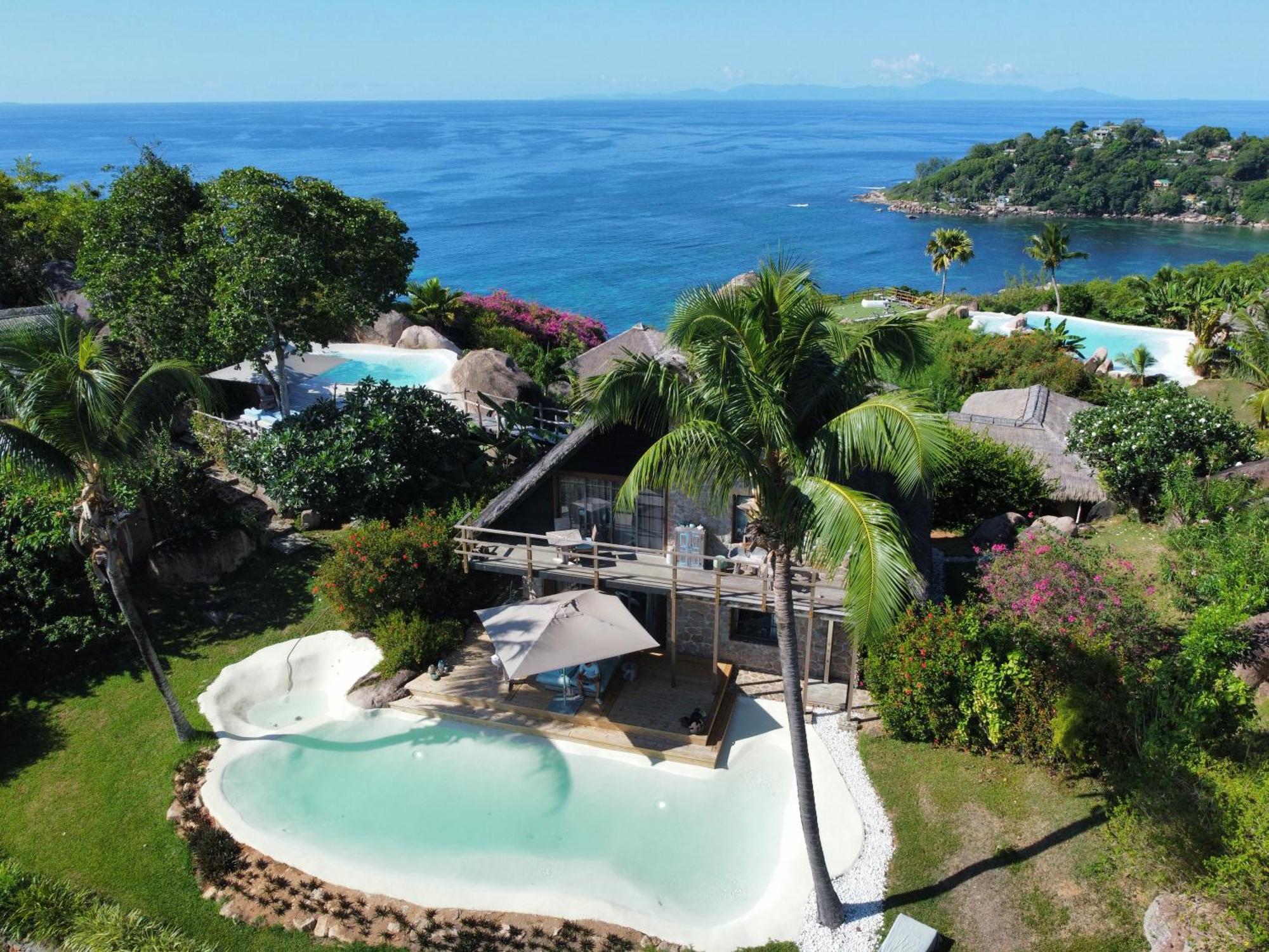 Chateau De Feuilles & Spa - Praslin Island Baie Sainte Anne Eksteriør billede